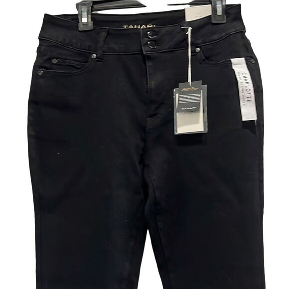 Tahari premium Seta Silk Skinny Jeans - Picture 2 of 6